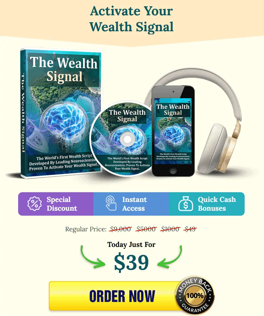 The Wealth Signal Price And Buy Label